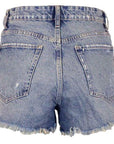 Womens Denim Shorts Hot Pants-2