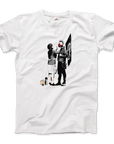 Banksy Anarchist Punk and His Mother Artwork T-Shirt - Toi ‘n’ Moi Ltd