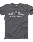 Biff Tannen's Pleasure Paradise Dusted Logo - Back to the Future T-Shirt - Toi ‘n’ Moi Ltd