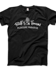 Biff Tannen's Pleasure Paradise Dusted Logo - Back to the Future T-Shirt - Toi ‘n’ Moi Ltd