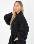 Brentfords Luxury 100% Cotton Bath Robe Terry Towel Soft Dressing Gown Unisex - Toi ‘n’ Moi Ltd