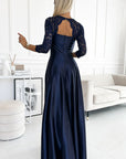  Long dress model 188119 Numoco 