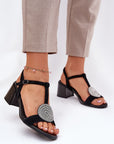  Heel sandals model 211368 Step in style 