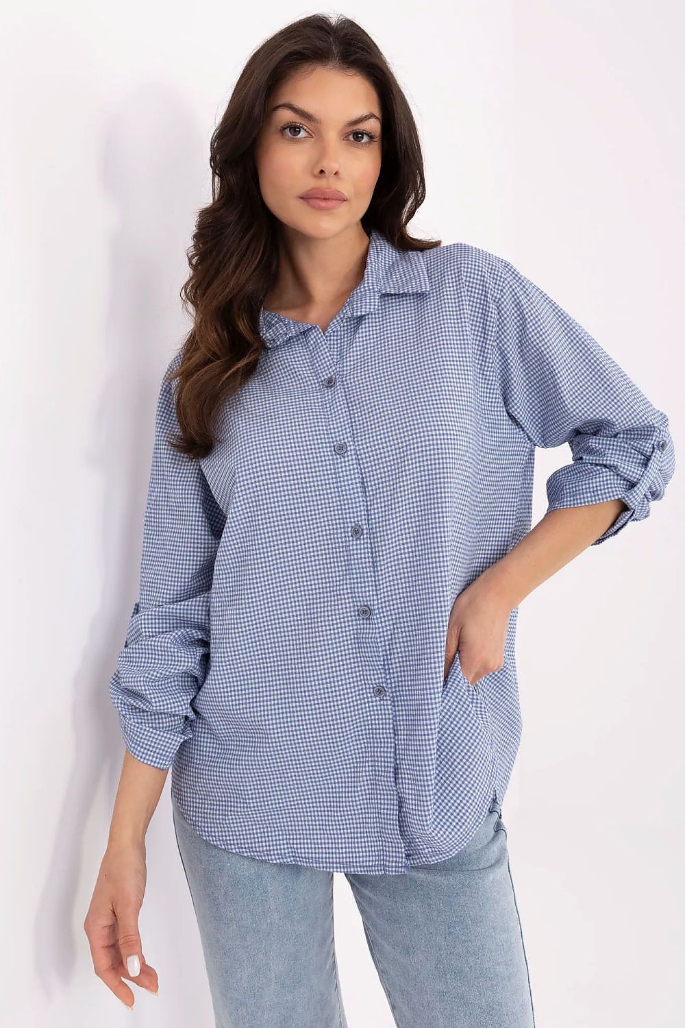  Long sleeve shirt model 211443 Italy Moda 