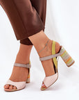  Heel sandals model 211949 Step in style 