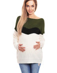  Pregnancy sweater model 132026 PeeKaBoo 