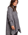  Poncho model 148266 BE Knit 