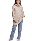  Turtleneck model 148271 BE Knit 