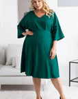  Plus size dress model 168958 Karko 