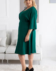  Plus size dress model 168958 Karko 