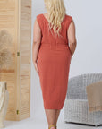  Plus size dress model 169038 Karko 