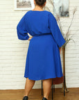  Plus size dress model 169251 Karko 