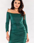  Short dress model 174381 awama 