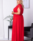  Plus size dress model 175249 Karko 