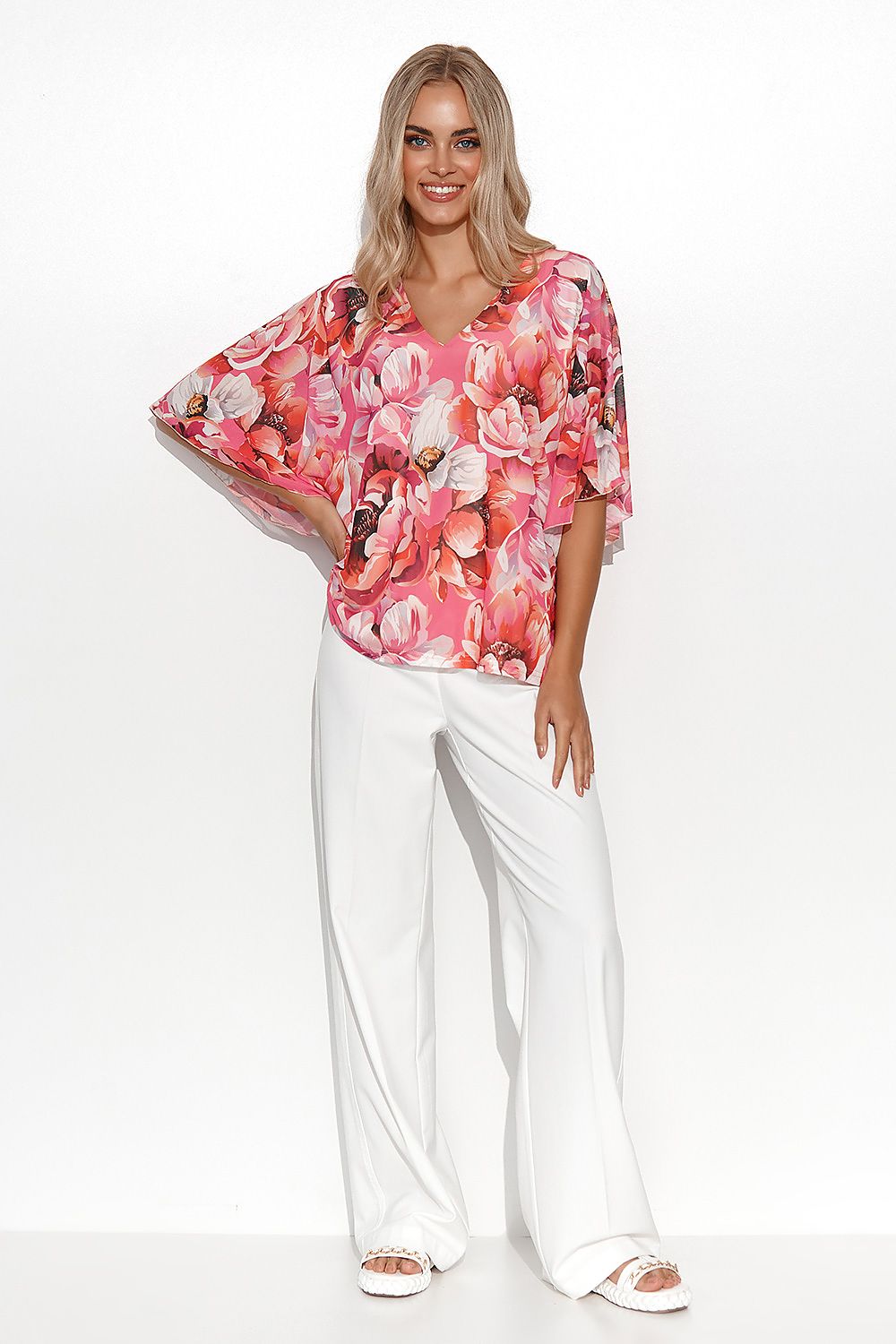 Blouse model 176190 Makadamia - Toi ‘n’ Moi Ltd