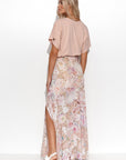  Long skirt model 176216 Makadamia 