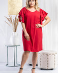  Plus size dress model 178524 Karko 