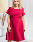  Plus size dress model 178532 Karko 