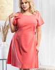  Plus size dress model 178533 Karko 