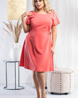  Plus size dress model 178533 Karko 