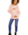  Pregnancy sweater model 178638 PeeKaBoo 