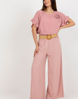  Women trousers model 180204 Italy Moda 