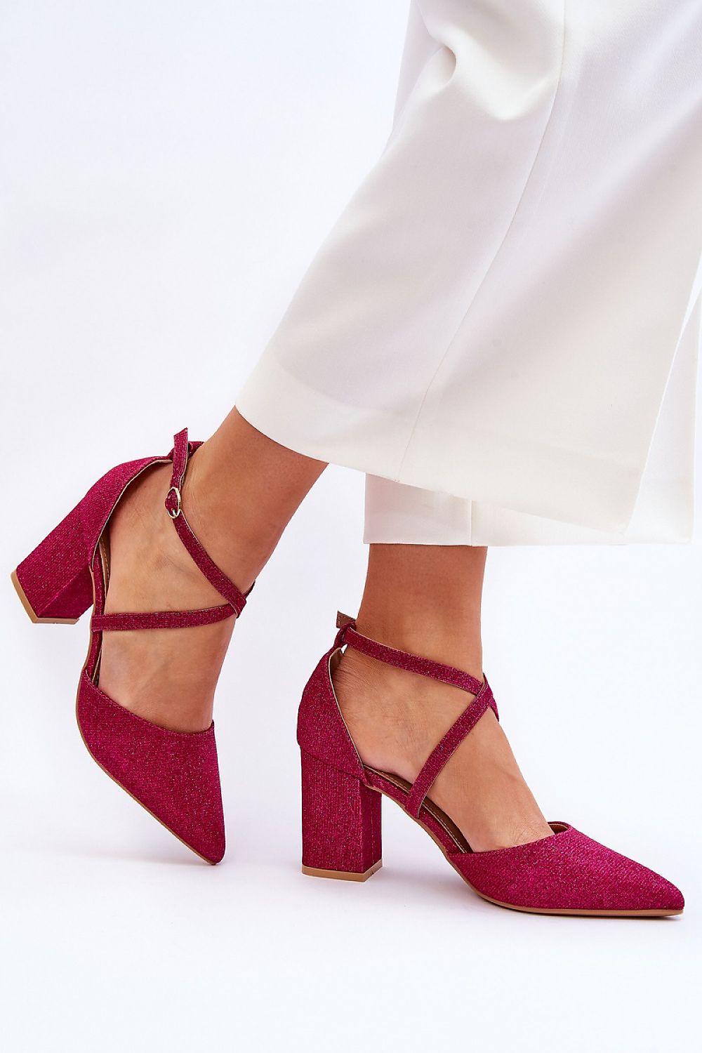 Block heel pumps model 181455 Step in style - Toi ‘n’ Moi Ltd