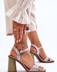  Heel sandals model 181769 Step in style 