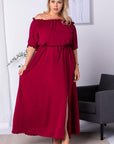 Plus size dress model 182179 Karko 