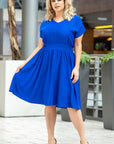  Plus size dress model 183385 Karko 
