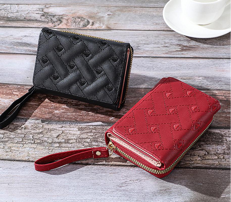Women Ladies Leather Purse Wallet Folding Short Small Money Cash Card Holder UK - Toi ‘n’ Moi Ltd