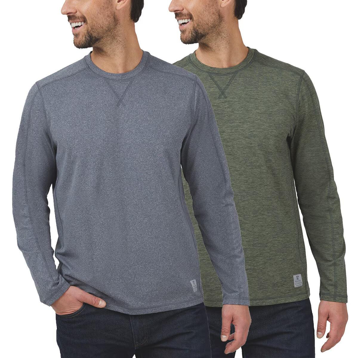 Rugged Elements Men'S Crew Tee, 2 Pack - Toi ‘n’ Moi Ltd