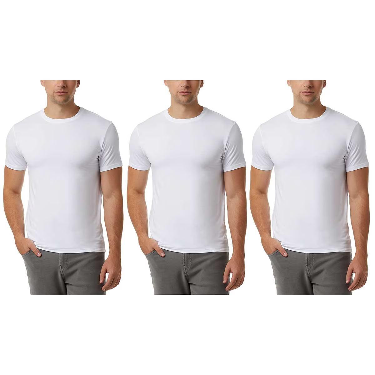 32 Degrees Men'S Cool T-Shirt, 3 Pack - Toi ‘n’ Moi Ltd