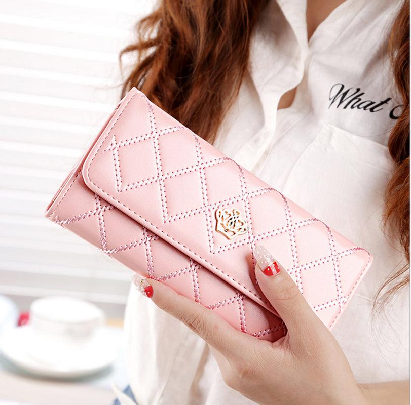 Ladies Leather Wallet Long Purse Phone Card Holder Case Clutch Large Capacity UK - Toi ‘n’ Moi Ltd