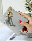 Women Ladies Leather Small Mini Wallet Card Key Holder Cash Coin Purse Clutchbag - Toi ‘n’ Moi Ltd