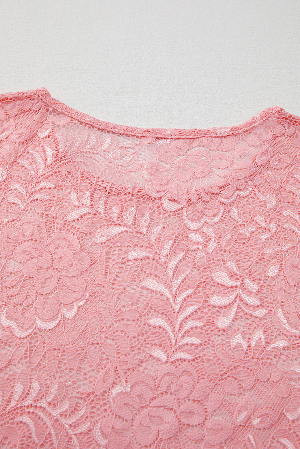 Blossom Floral Lace Sheer Long Sleeve Top - Toi ‘n’ Moi Ltd