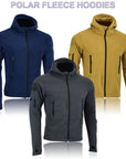 Men Casual Coat Tactical Recon Fleece Jacket Full Zip Army Hoodie Combat Hoody - Toi ‘n’ Moi Ltd