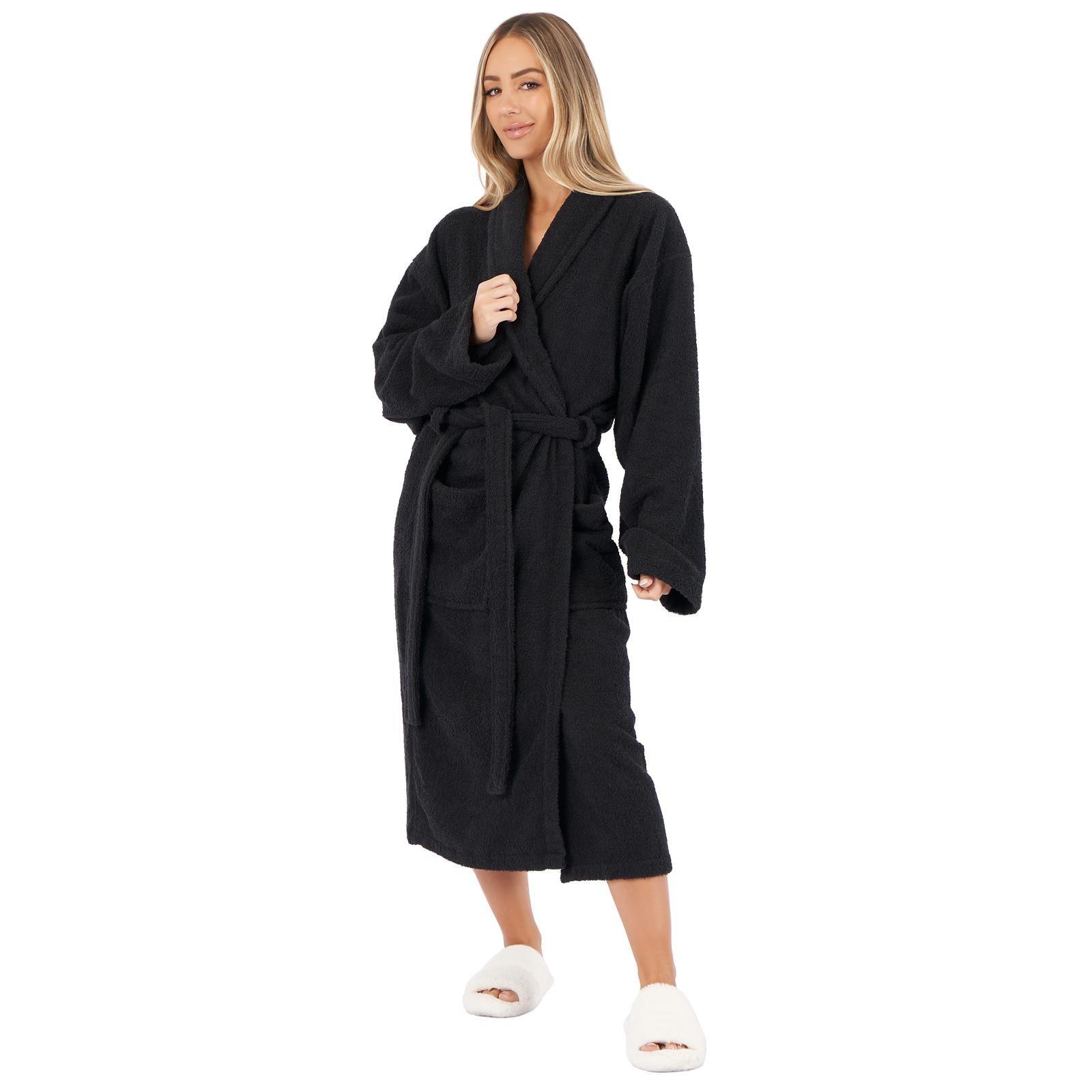 Brentfords Luxury 100% Cotton Bath Robe Terry Towel Soft Dressing Gown Unisex - Toi ‘n’ Moi Ltd