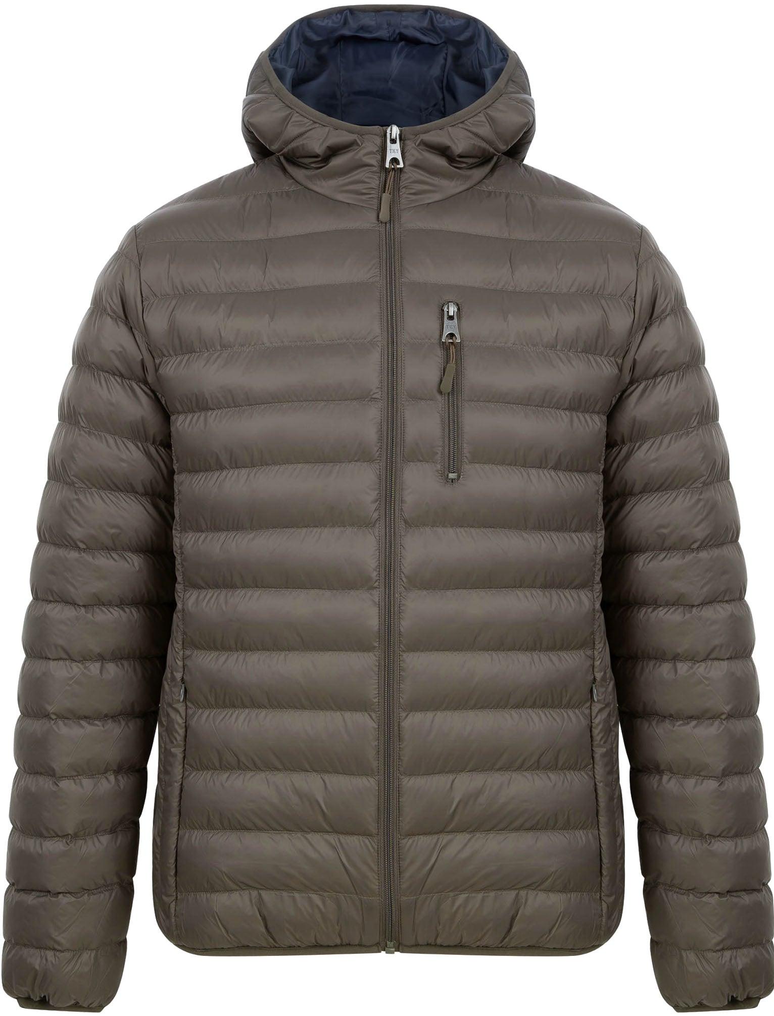 Tokyo Laundry Puffer Jacket Mens Hooded Quilted Coat Warm Winter Zip Pockets - Toi ‘n’ Moi Ltd