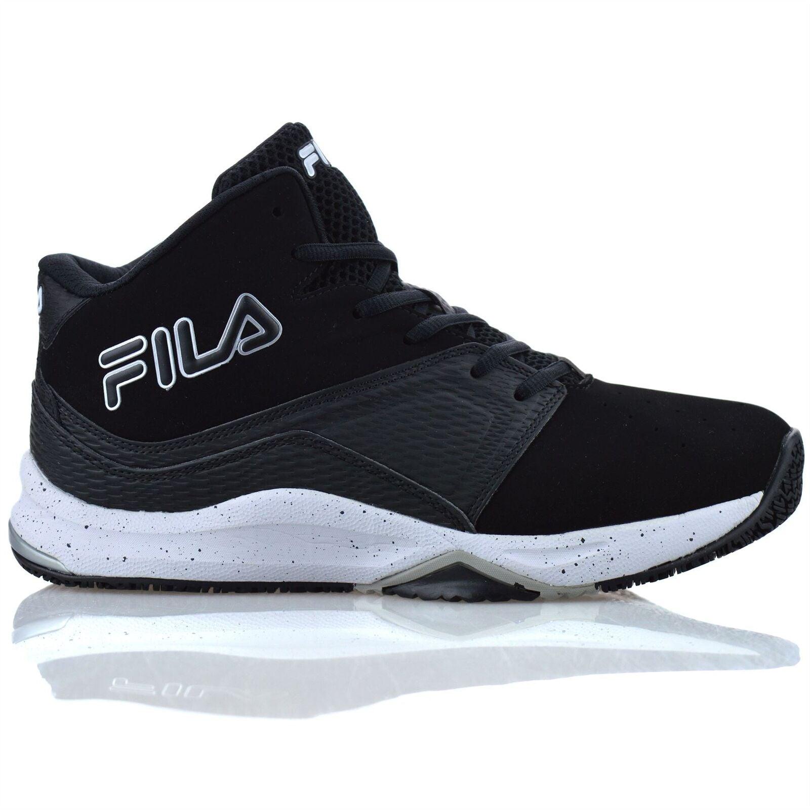 Mens Fila High Top Casual Walking Ankle Boots Basketball Gym Trainers Shoes Size - Toi ‘n’ Moi Ltd