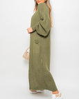 Chunky Knitted Balloon Sleeve Long Maxi Cardigan - Toi ‘n’ Moi Ltd