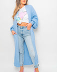 Chunky Knitted Balloon Sleeve Long Maxi Cardigan - Toi ‘n’ Moi Ltd