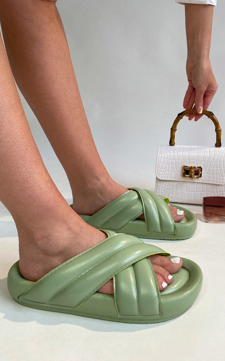 Chunky Crossover Sandals - Toi ‘n’ Moi Ltd