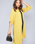 Open Front Knitted Long Cardigan - Toi ‘n’ Moi Ltd