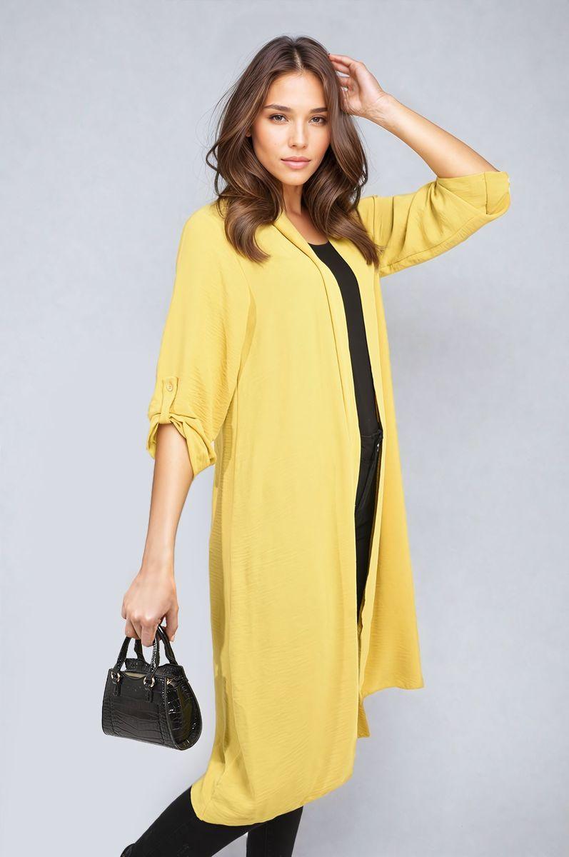 Open Front Knitted Long Cardigan - Toi ‘n’ Moi Ltd