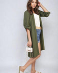 Open Front Knitted Long Cardigan - Toi ‘n’ Moi Ltd
