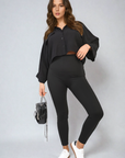 High Waist Wide Waistband Leggings
