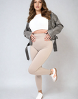 High Waist Wide Waistband Leggings