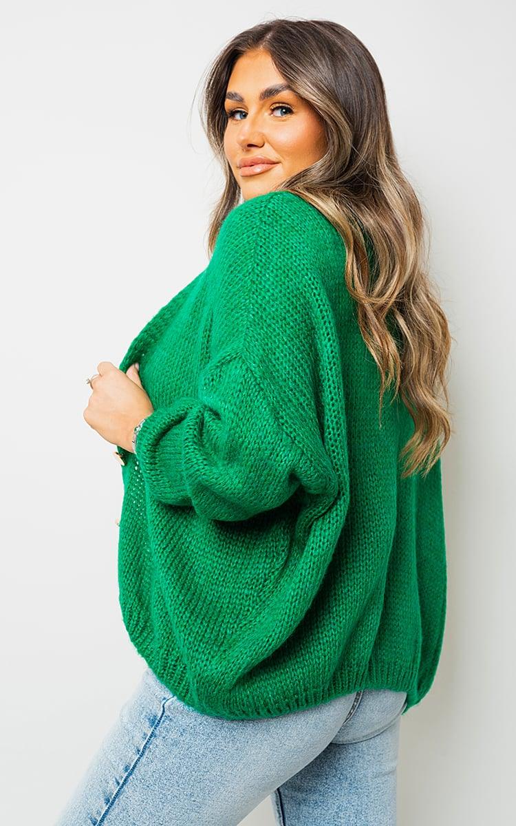 V-Neck Button Down Knitted Cardigan - Toi ‘n’ Moi Ltd