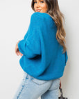 V-Neck Button Down Knitted Cardigan - Toi ‘n’ Moi Ltd